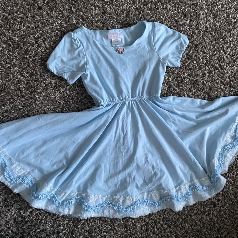Dollcake Girl’s Sky Blue Dress- Size 8